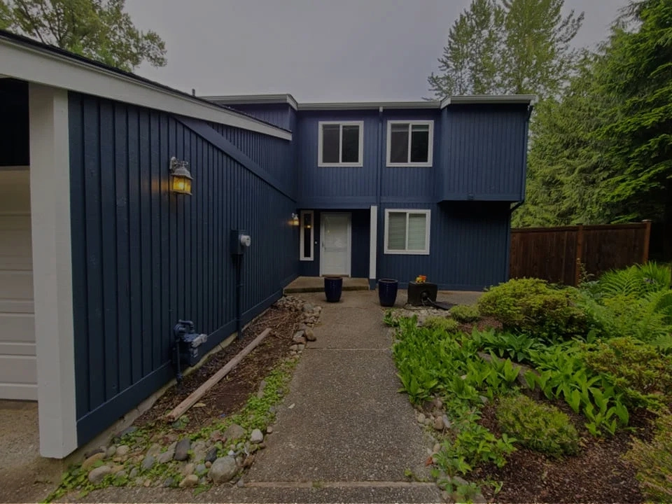 Siding installation project